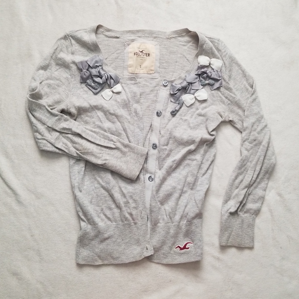 Bow cardigan